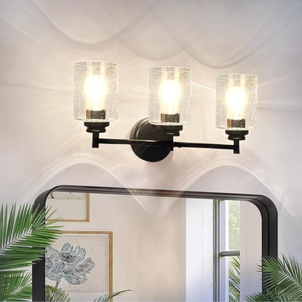 4-Pack Glass Lampshades for Bathroom Vanity Lights - Elegant Pendant Light Covers for Fixtures, Wall Sconces, Table Lamps, and Chandeliers - Image 6