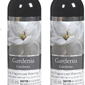 Hosley® Set of 2 Fragrance Warming Oils for Oil Warmers, Diffusers, and Potpourri Burners Aromatic Elegance and Long-Lasting Scent Gardenia Bliss 5Oz